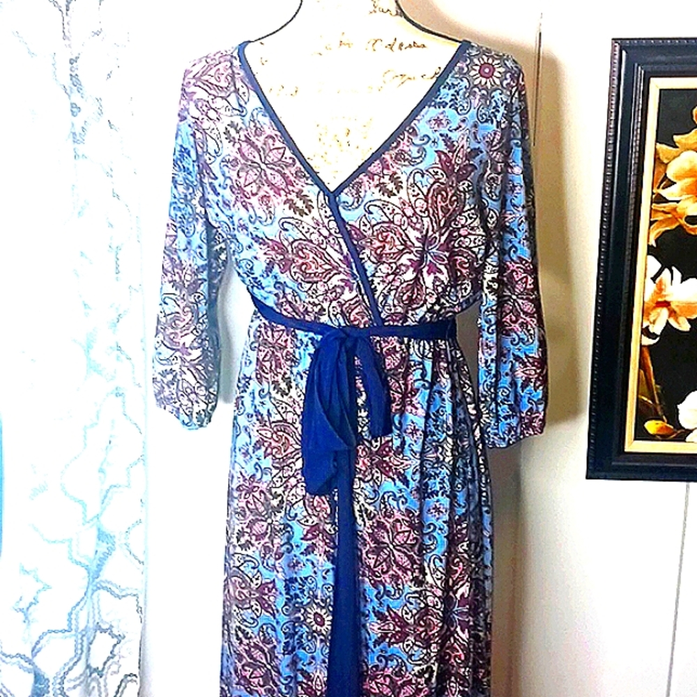 Club Soda Ladies Maxi Dress Sz L